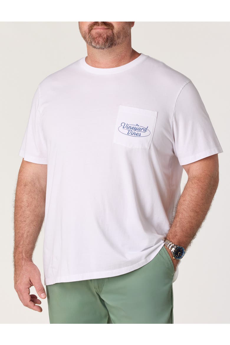Big & Tall Pastel Golf Pocket T-Shirt, Main, color, WHITE CAP