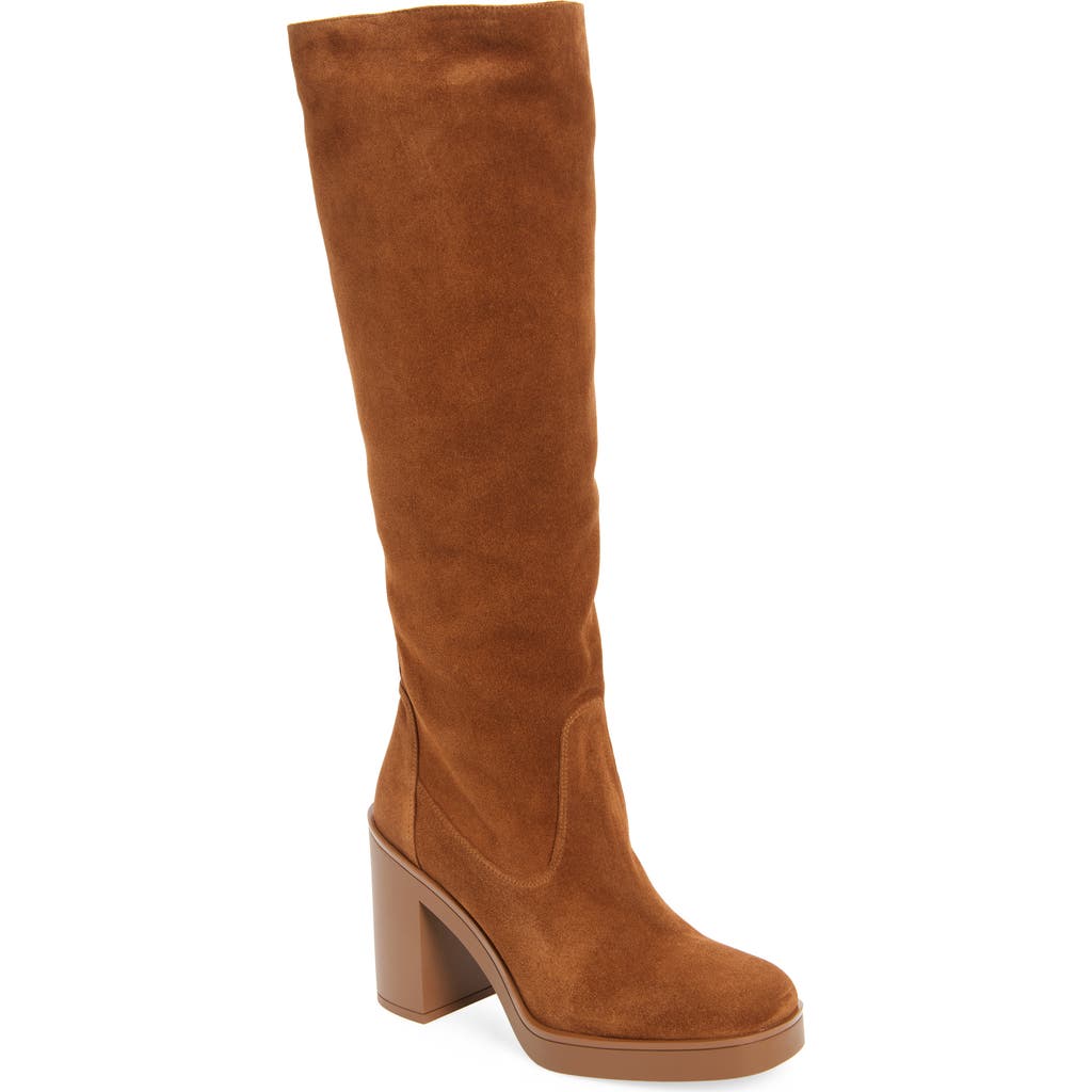 Stuart Weitzman Bethenny Block Heel Tall Boot