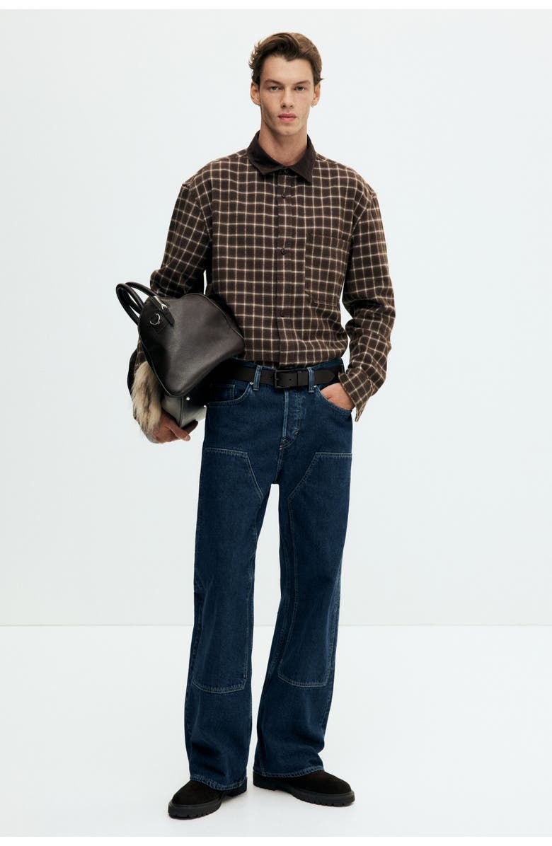 H&M Loose Jeans, Alternate, color, Denim Blue