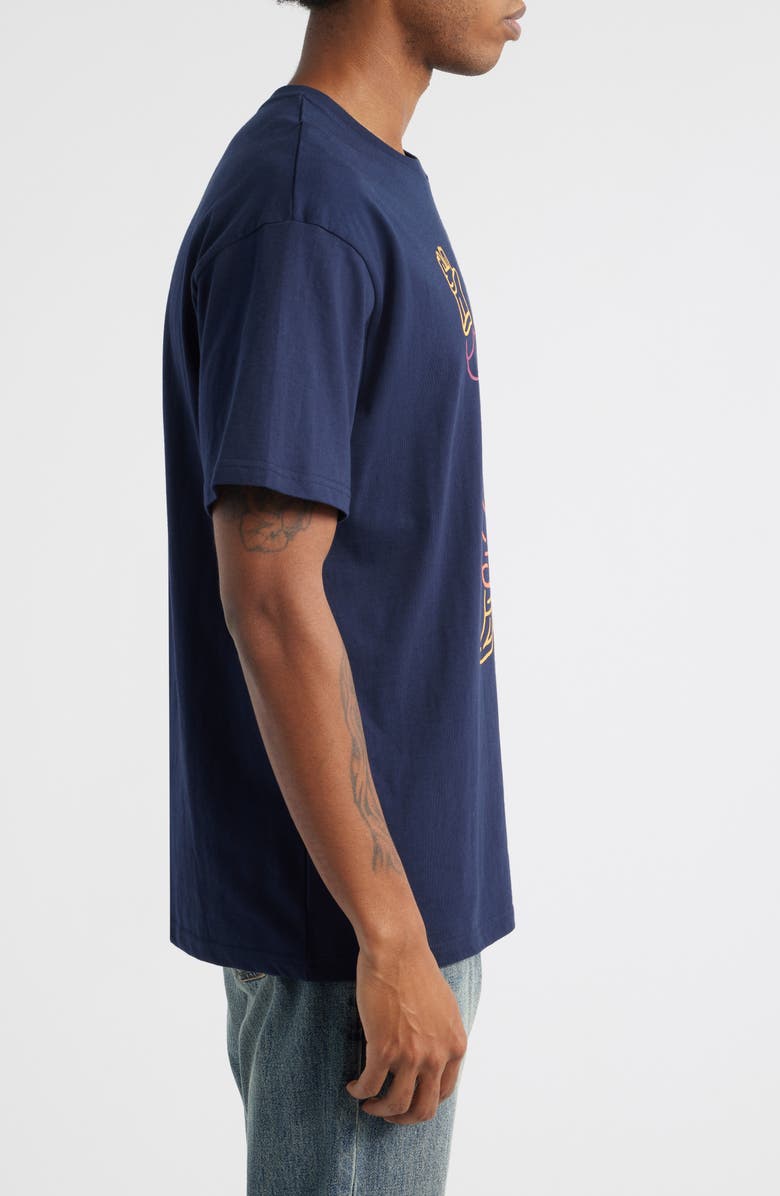 Billionaire Boys Club Astro Graphic T-Shirt, Alternate, color, Navy Blazer