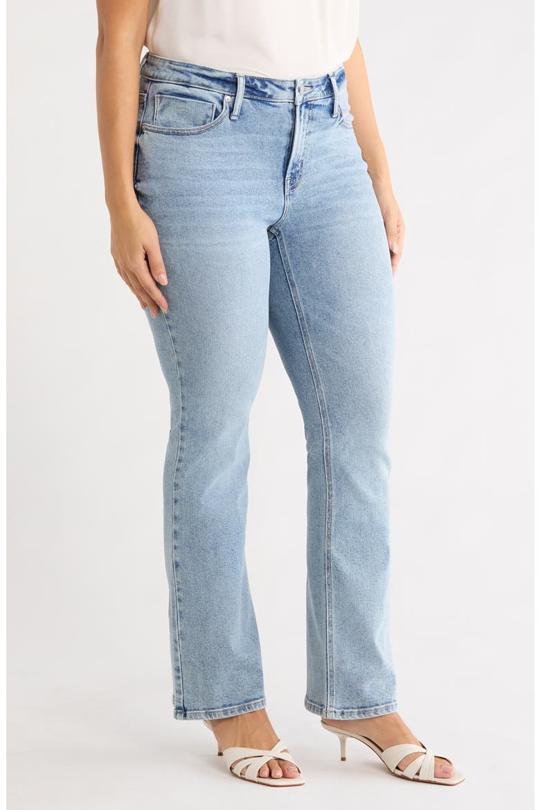 Chelsea High Waist Bootcut Jeans, Alternate, color, LIGHT VINTAGE TAGGED WHISKER