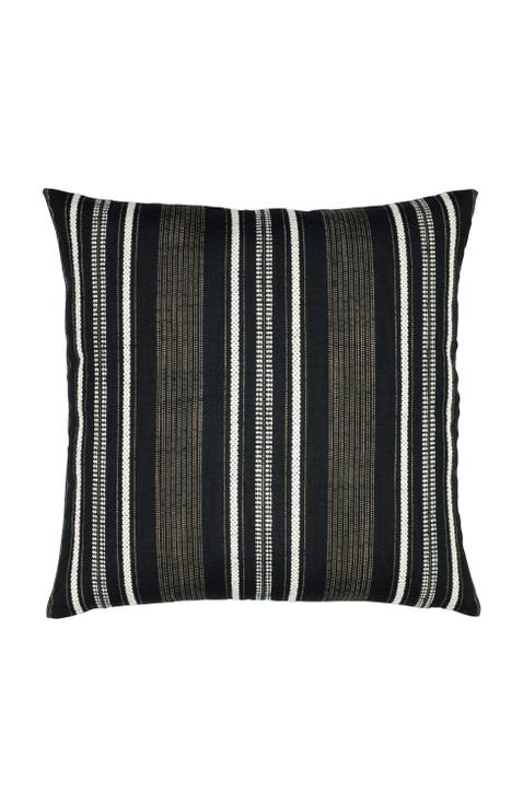 Pathway Textured Stripe Indoor 
Outdoor Woven Accent Pillow
