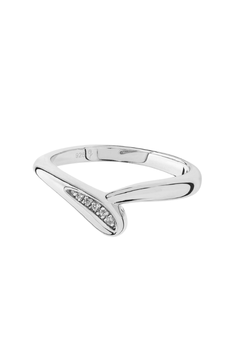 Lucy Quartermaine Skinny Drip Ring, Main, color, Sterling Silver