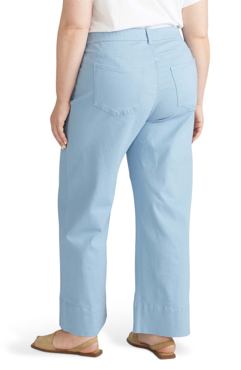 Universal Standard Claudia Wide Leg Jeans, Alternate, color, Pale Blue