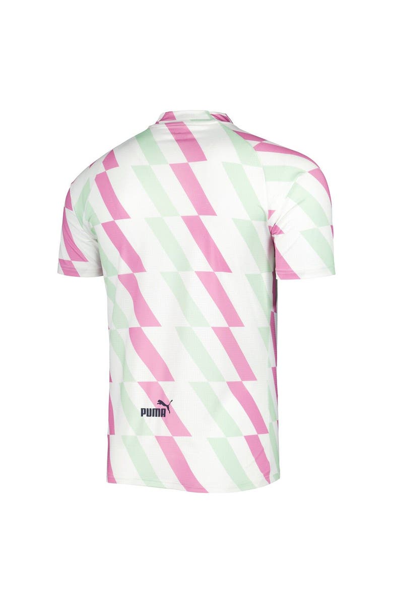 PUMA Men's Puma White Manchester City 2022/23 Pre-Match Training Jersey, Alternate, color,