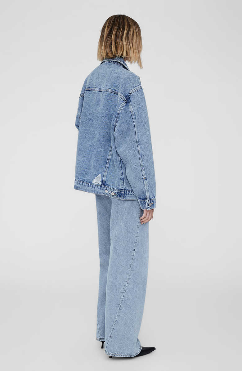 ANINE BING Rory Jacket, Alternate, color, Vintage Blue