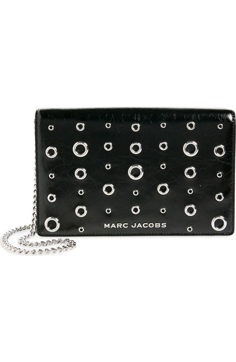 Marc Jacobs Grommet Flap Shoulder Bag, Main, color,