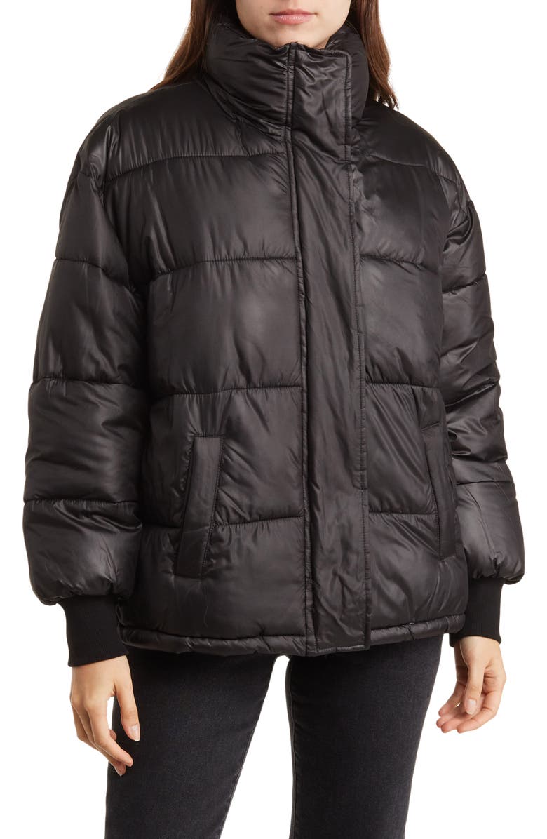 BLANKNYC Quilted Puffer Jacket, Main, color, 