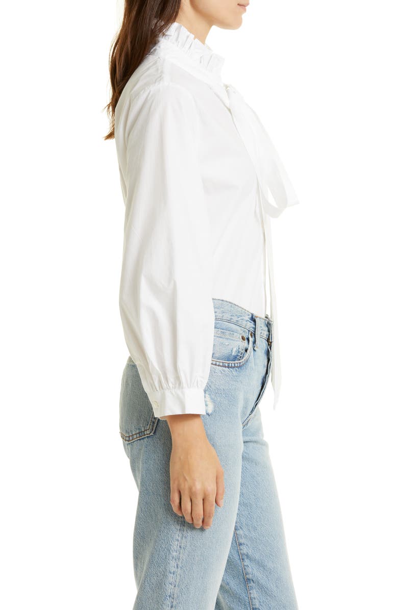 MILLE Blair Floral Tie Neck Top, Alternate, color, 