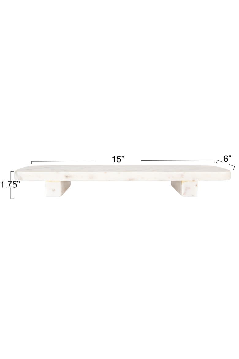 Serving Pedestal, Alternate, color, White