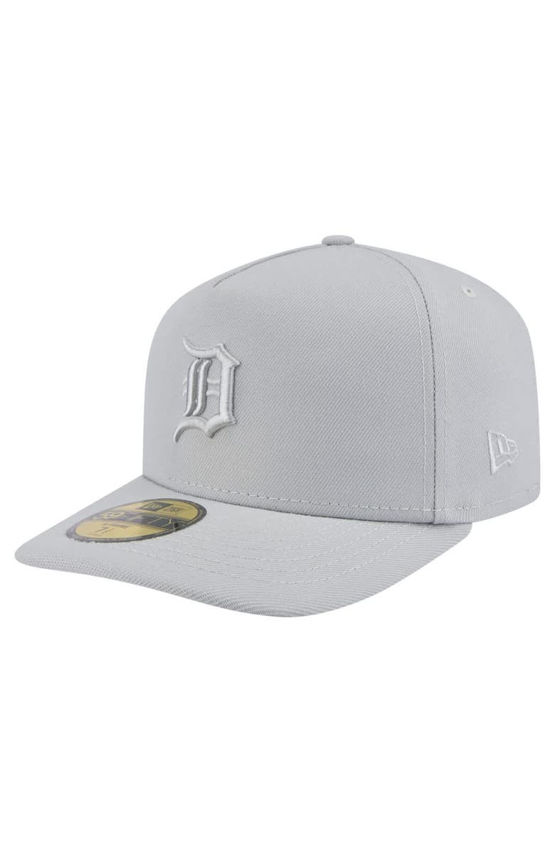 New Era Men's New Era  Gray Detroit Tigers Colorpack 59FIFTY Fitted Hat, Main, color, 