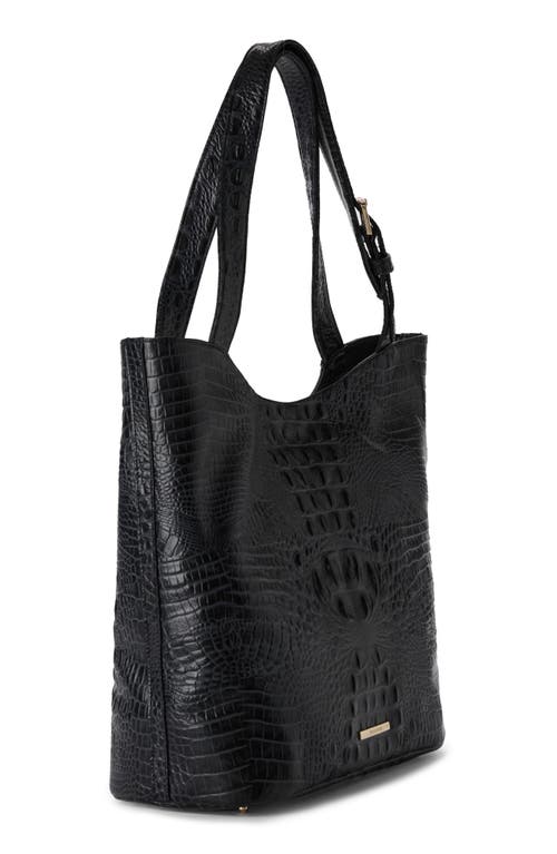 Brahmin Brayden Croc Embossed Leather Tote