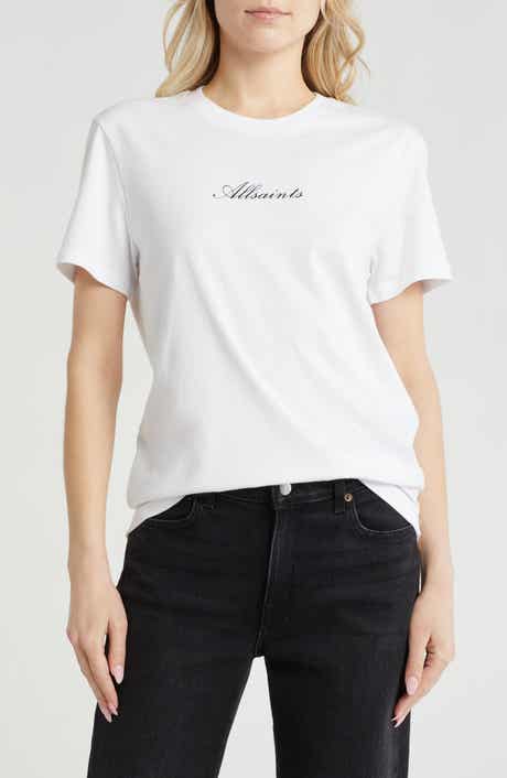 AllSaints Vita Logo Print T-Shirt