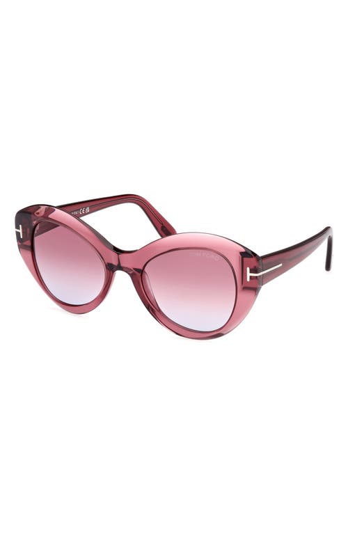 Tom Ford Butterfly 52mm Sunglasses In Multi