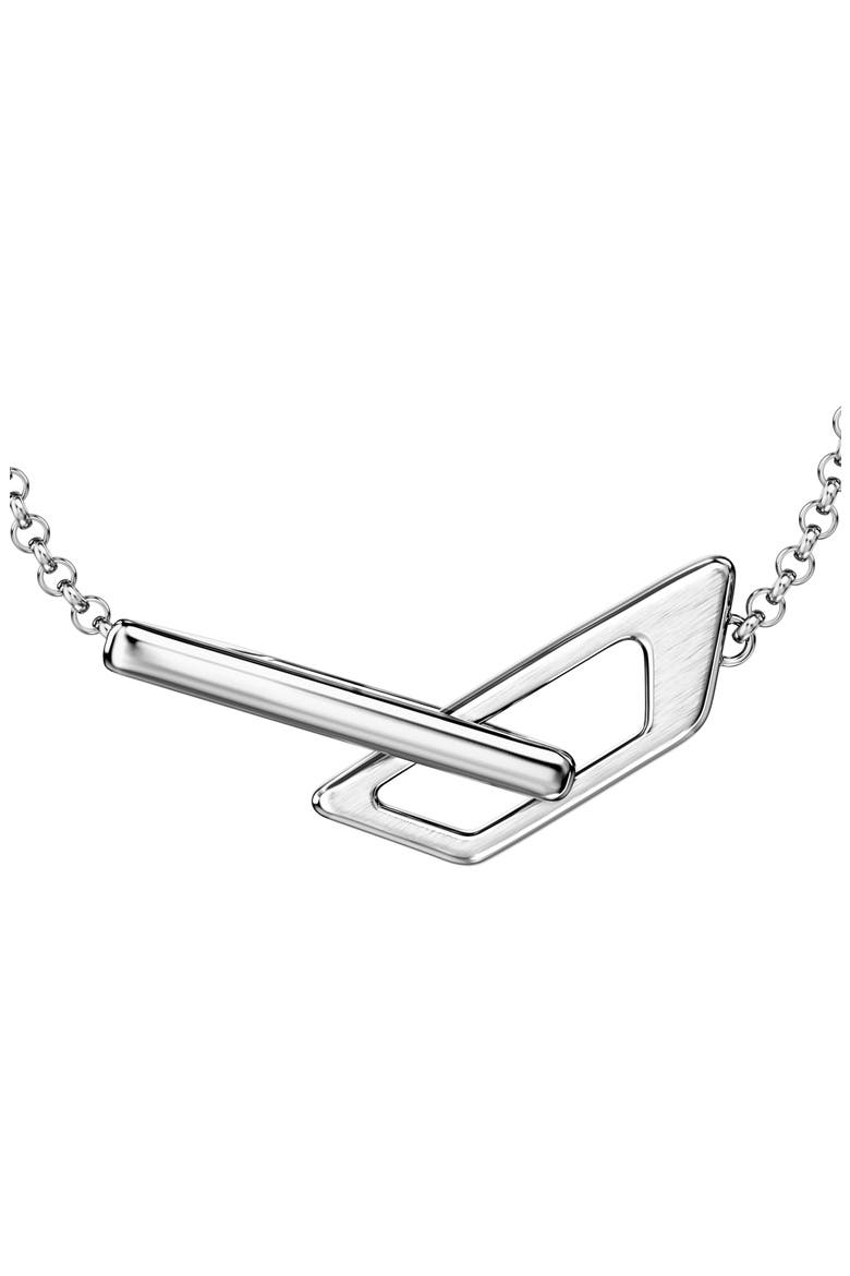 Logo Chain Bracelet, Alternate, color, SILVER