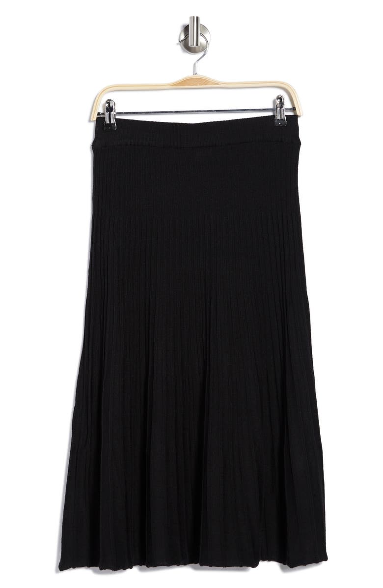MAX STUDIO Pleated Sweater Skirt, Alternate, color,