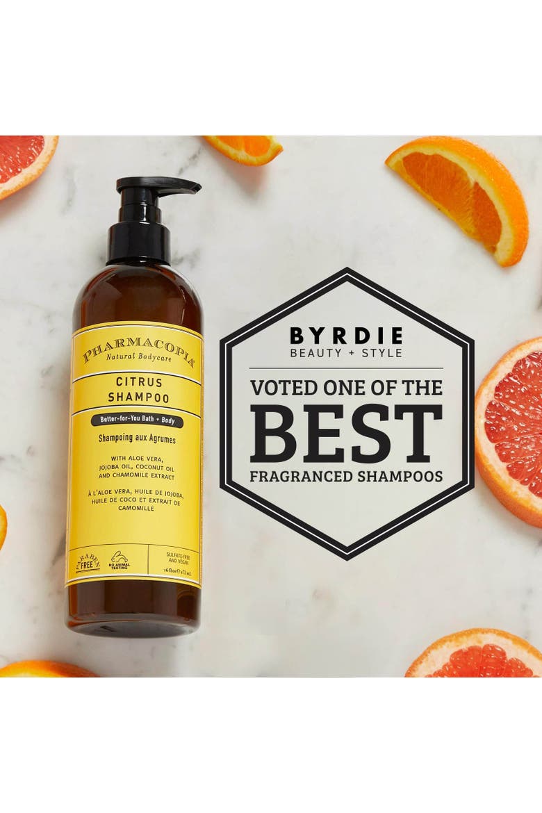 Citrus Shampoo - Energizing Aromatherapy, Alternate, color, White