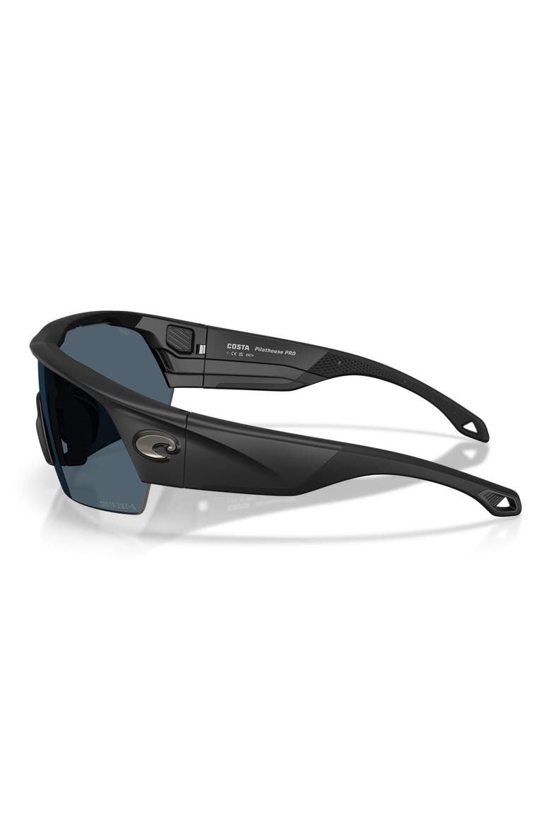 Pilothouse Pro 35mm Sunglasses, Alternate, color, MATTE BLACK / GRAY