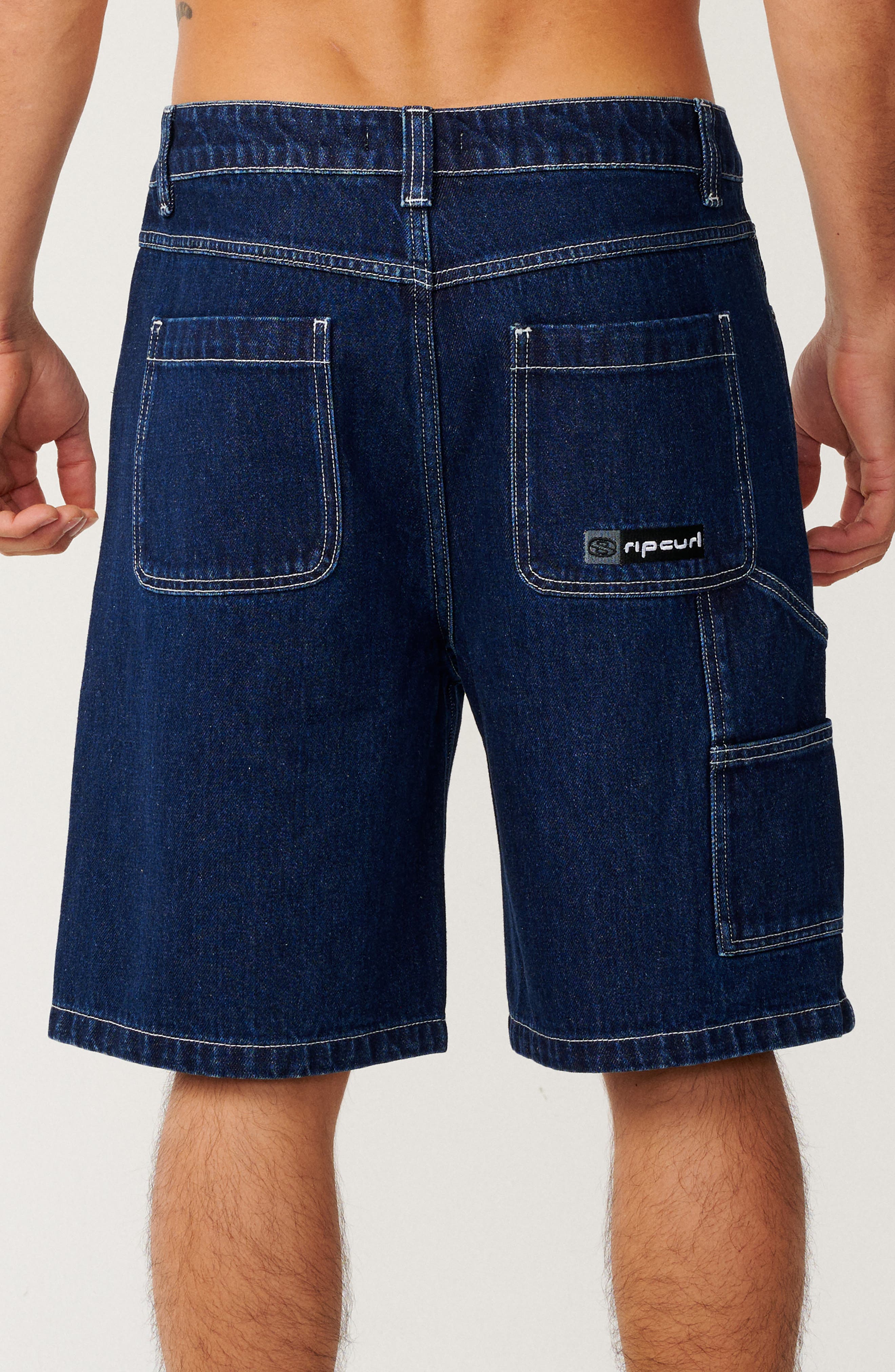 Rip Curl Super Computer Denim Carpenter Shorts (Men) | Nordstrom