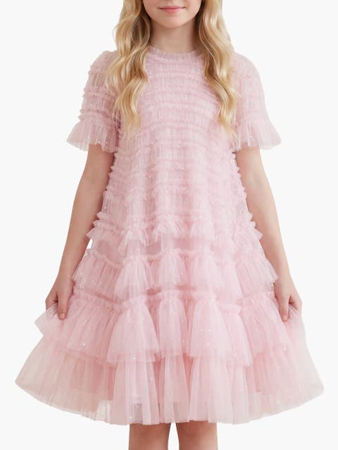 Valentine Ruffle Detail Dress