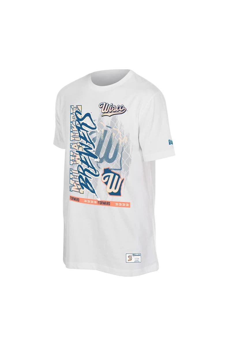 New Era Men's New Era White Milwaukee Brewers 2026 City Connect Photo Real T-Shirt, Alternate, color, White