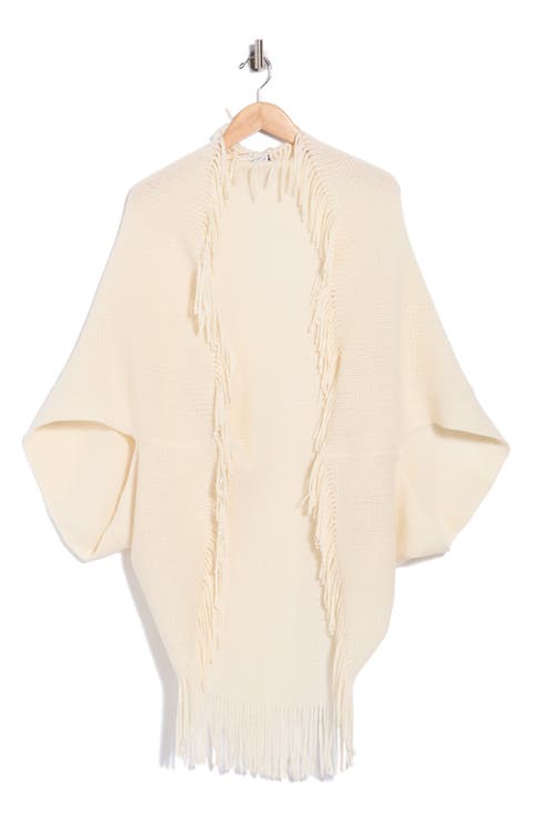 Fringe Swim Cover-Up Topper