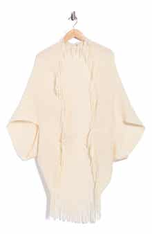 Fringe Swim Cover-Up Topper