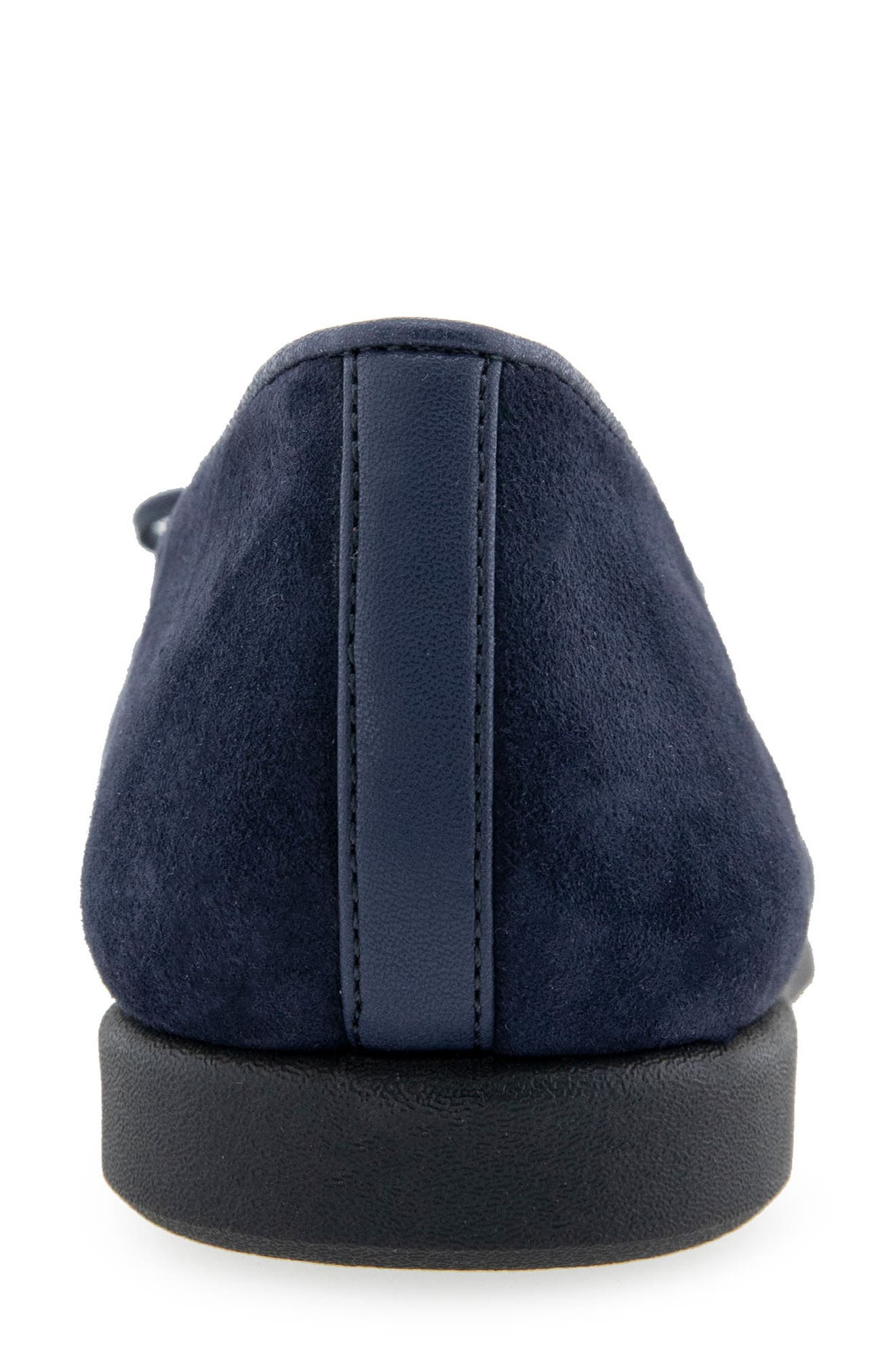 Aerosoles Novia Ballet Flat, Alternate, color, Navy Suede