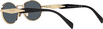 55mm Oval Sunglasses