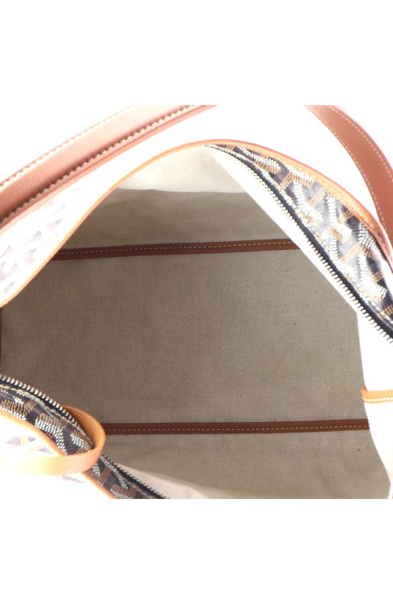 Pre-Owned Goyard Boheme Hobo Coated Canvas, Alternate, color, Brown