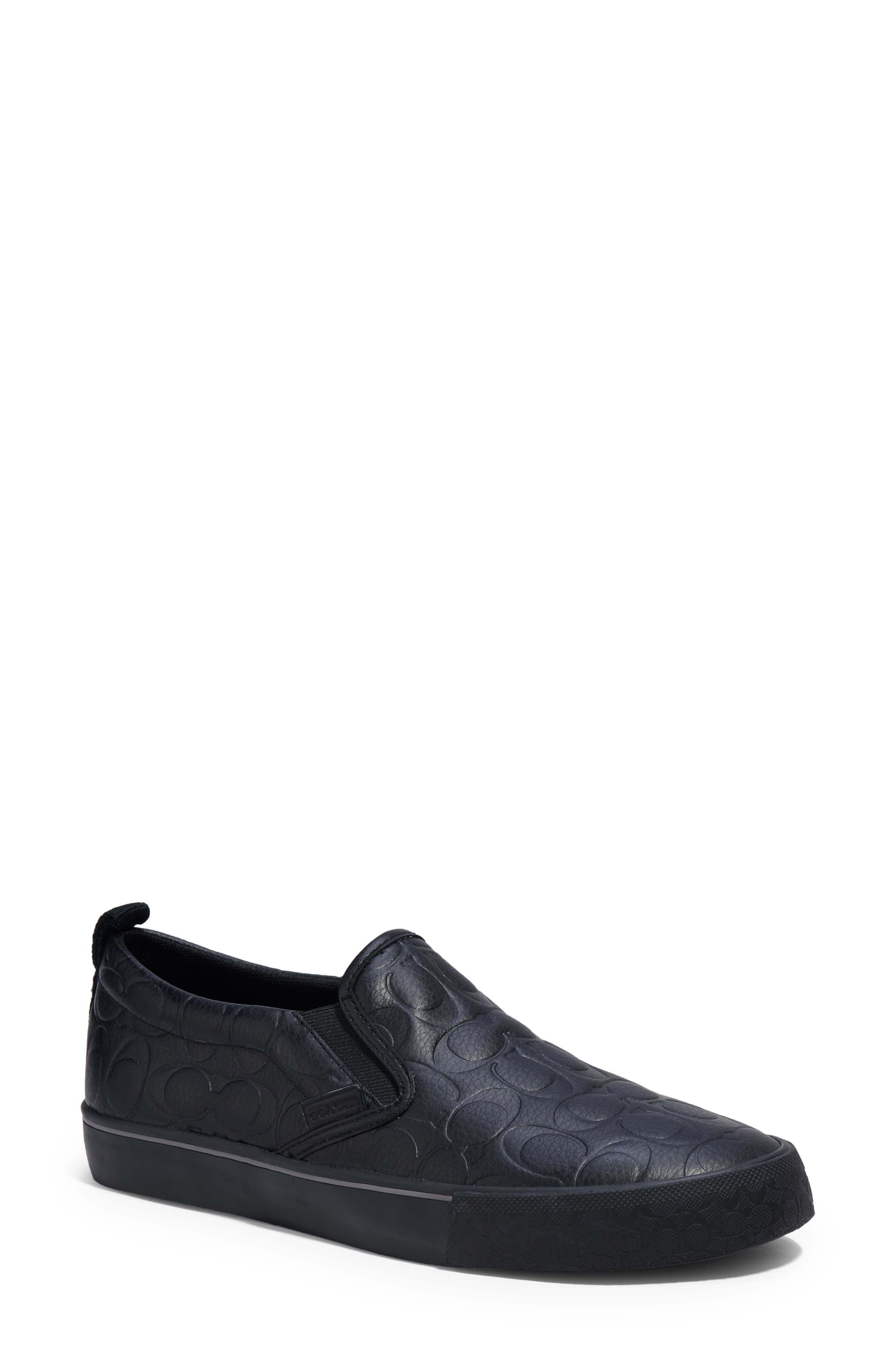 COACH Signature Slip-On Skate Sneaker, Main, color, 