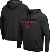 COLOSSEUM Men's Colosseum Miami University RedHawks Blackout 3.0 Pullover Hoodie