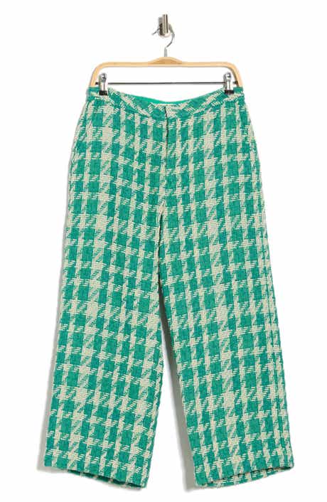 L'AGENCE Lula Tweed Straight Leg Pants