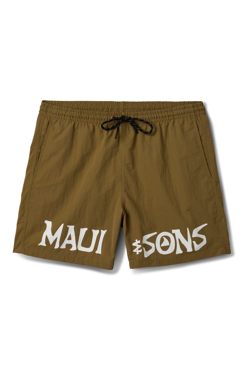 Stonewave Adventure Drawstring Shorts, Alternate, color, EARTH