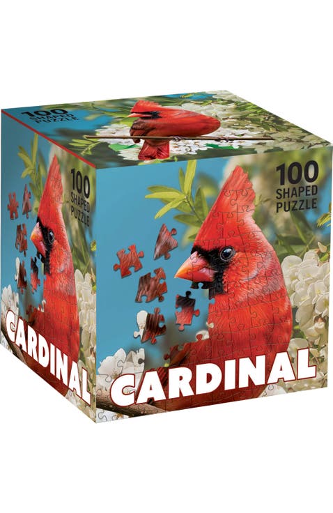 Cardinal 100 Piece Shaped Jigsaw Puzzle