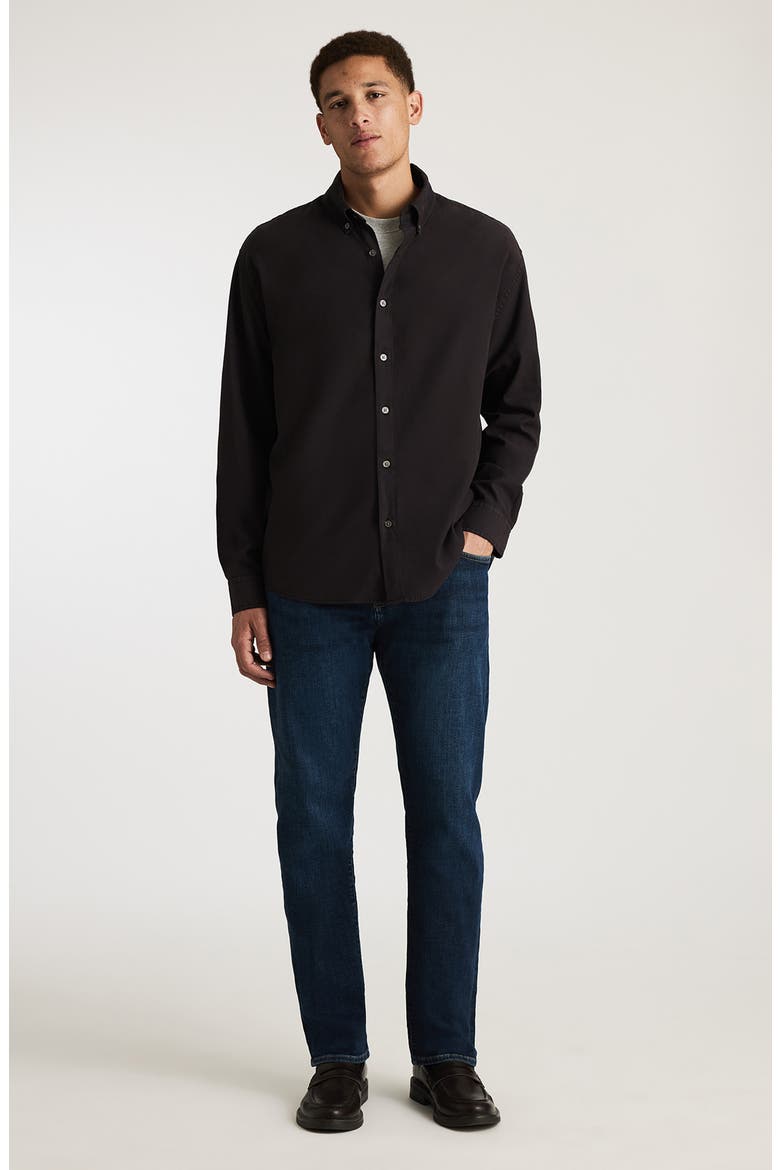 One Pocket Button Down Shirt, Alternate, color, BLACK BEAN