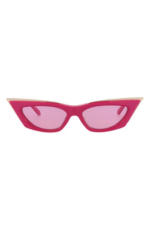 55mm Cat Eye Sunglasses