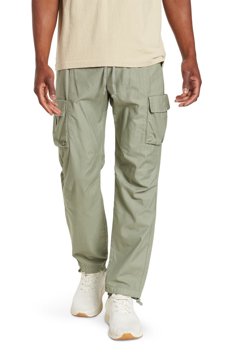 Back Sateen Cargo Pants, Main, color, SAGE
