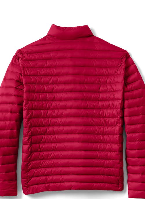 Lands' End School Uniform Thermoplume Jacket In Red