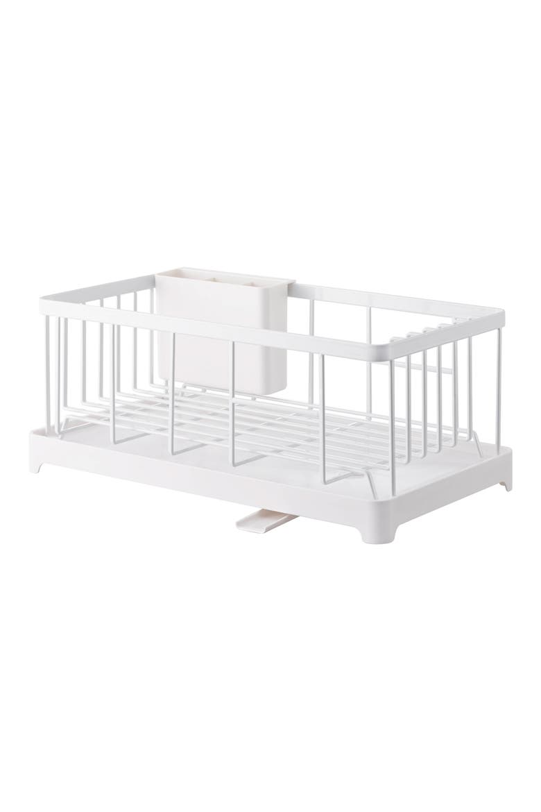 Tower Wire Dish Drainer Rack, Main, color, WHITE
