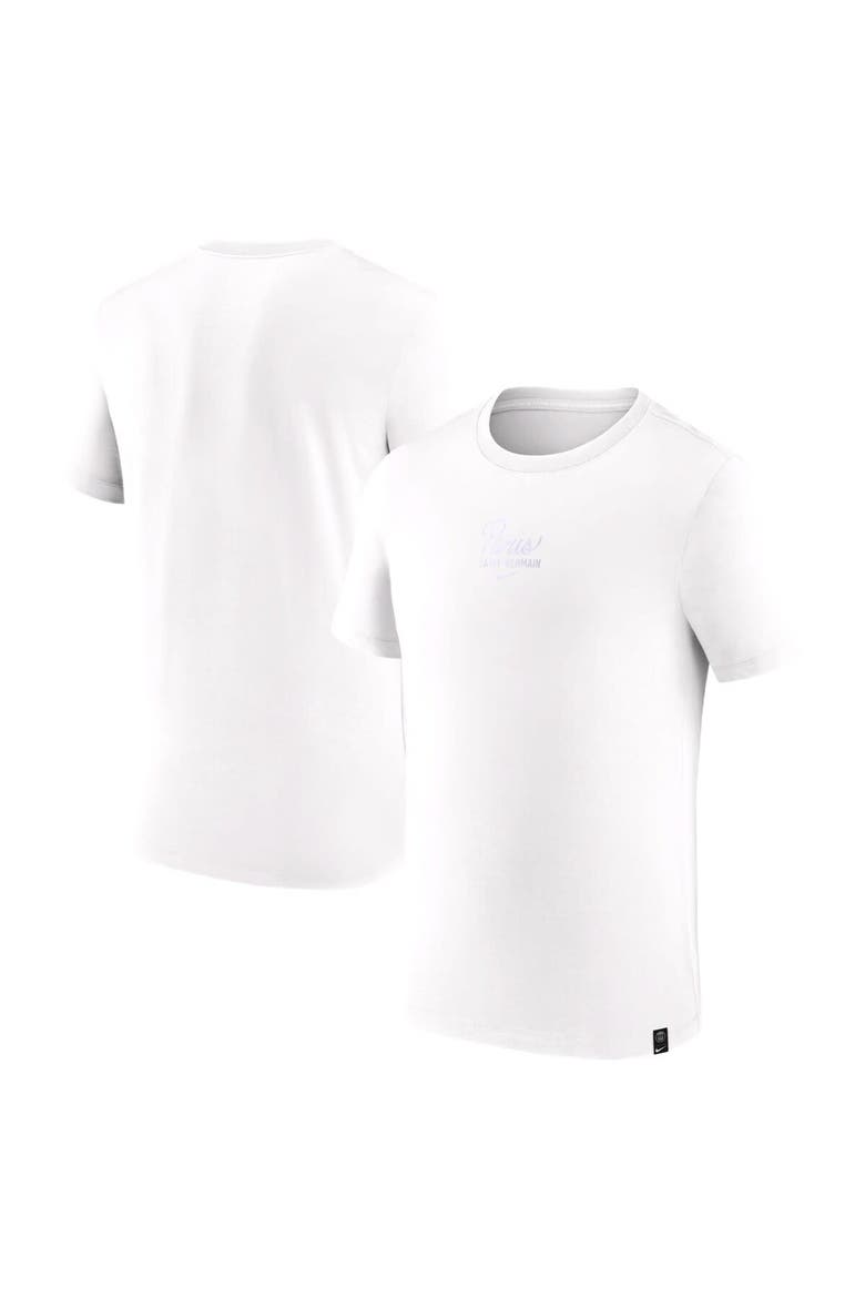 Men's Nike White Paris Saint-Germain Premium Essential T-Shirt, Main, color, White