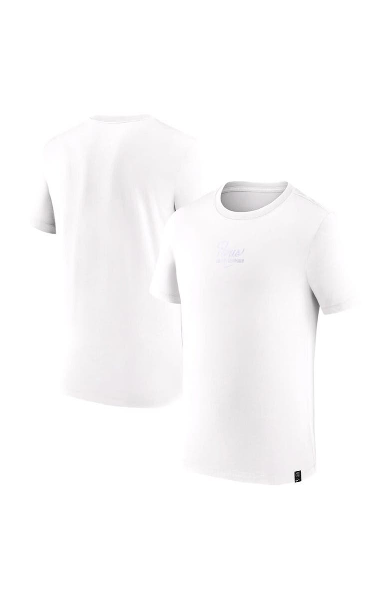 Nike Men's Nike White Paris Saint-Germain Premium Essential T-Shirt, Main, color, White