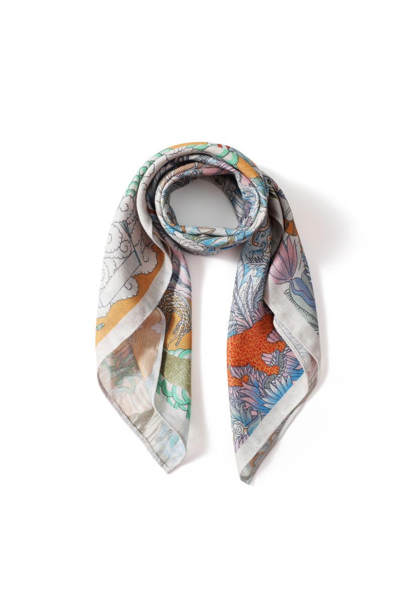 Youzey The Davis Scarf, Main, color, Grey