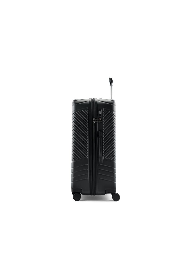 Go Collection Check-In Large Luggage, Alternate, color, Black