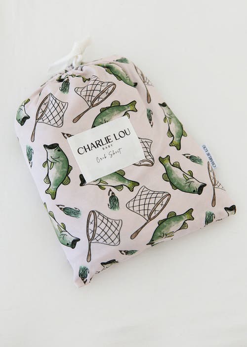 Charlie Lou Baby ® Crib Sheet | Gone Fishin'