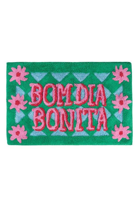 Punjab Bonita 100% Cotton Bath Mat 23.5" x Spa-Inspired