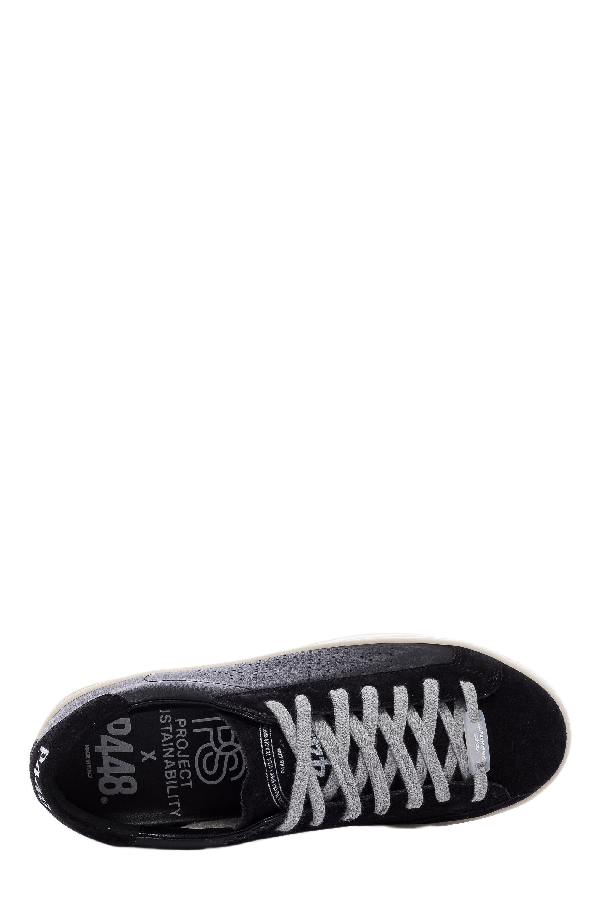 P448 x Project Sustainability - John Recycled Sneaker, Alternate, color, John Recycled Black