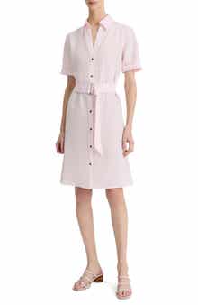 Vince Short Sleeve Shirtdress