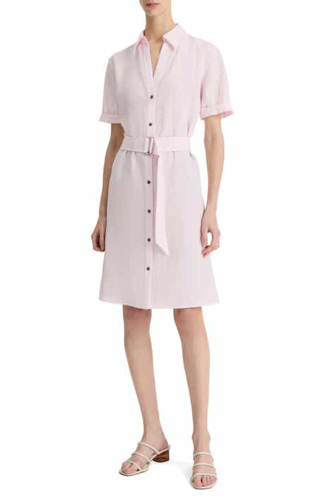 Vince Short Sleeve Shirtdress