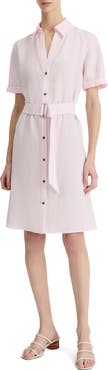 Vince Short Sleeve Shirtdress